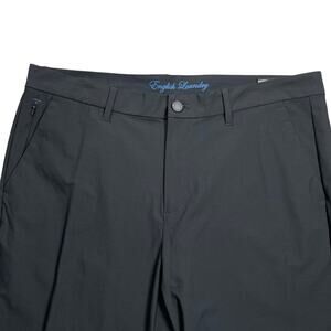 English Laundry Chino Pants Mens Size 36 (measure 38x29) Navy Performance Golf